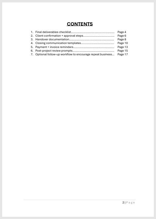 Freelance Offboarding Guide - Image 2