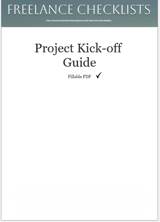 Project Kick-off Guide