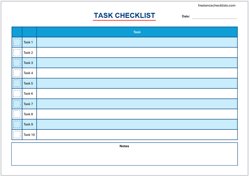 Task Checklist - Image 3