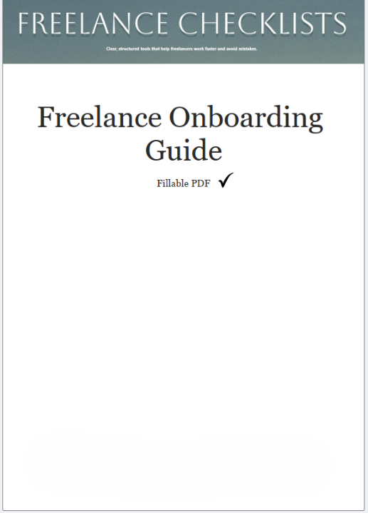 Freelance Onboarding Guide