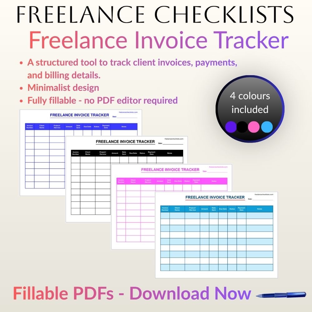 Freelance Invoice Tracker