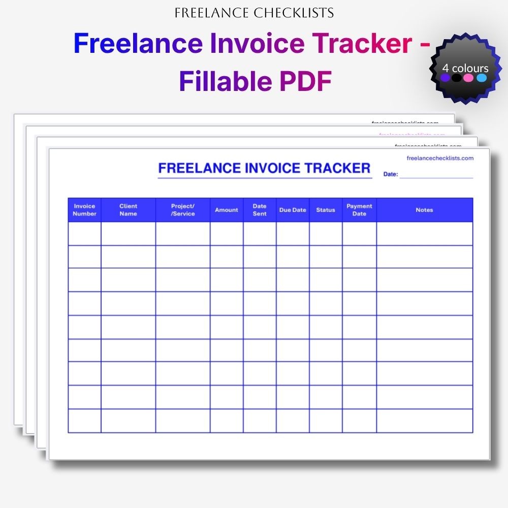 Freelance Invoice Tracker