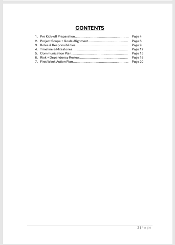 Project Kick-off Guide - Image 2