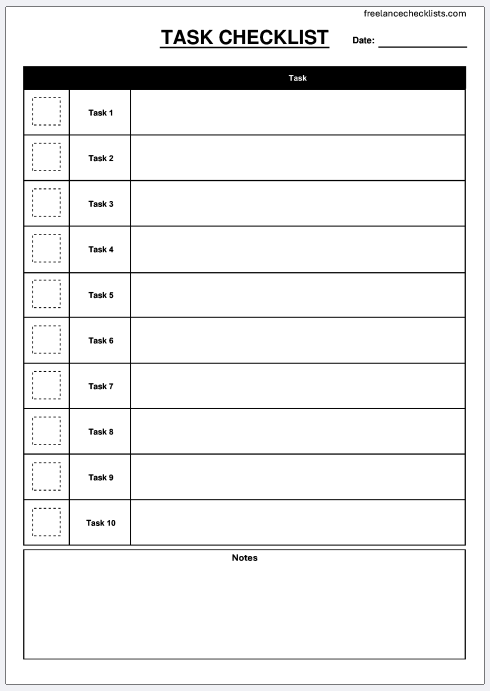 Task Checklist - Image 6