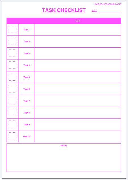 Task Checklist - Image 7