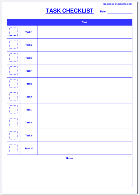 Task Checklist - Image 8
