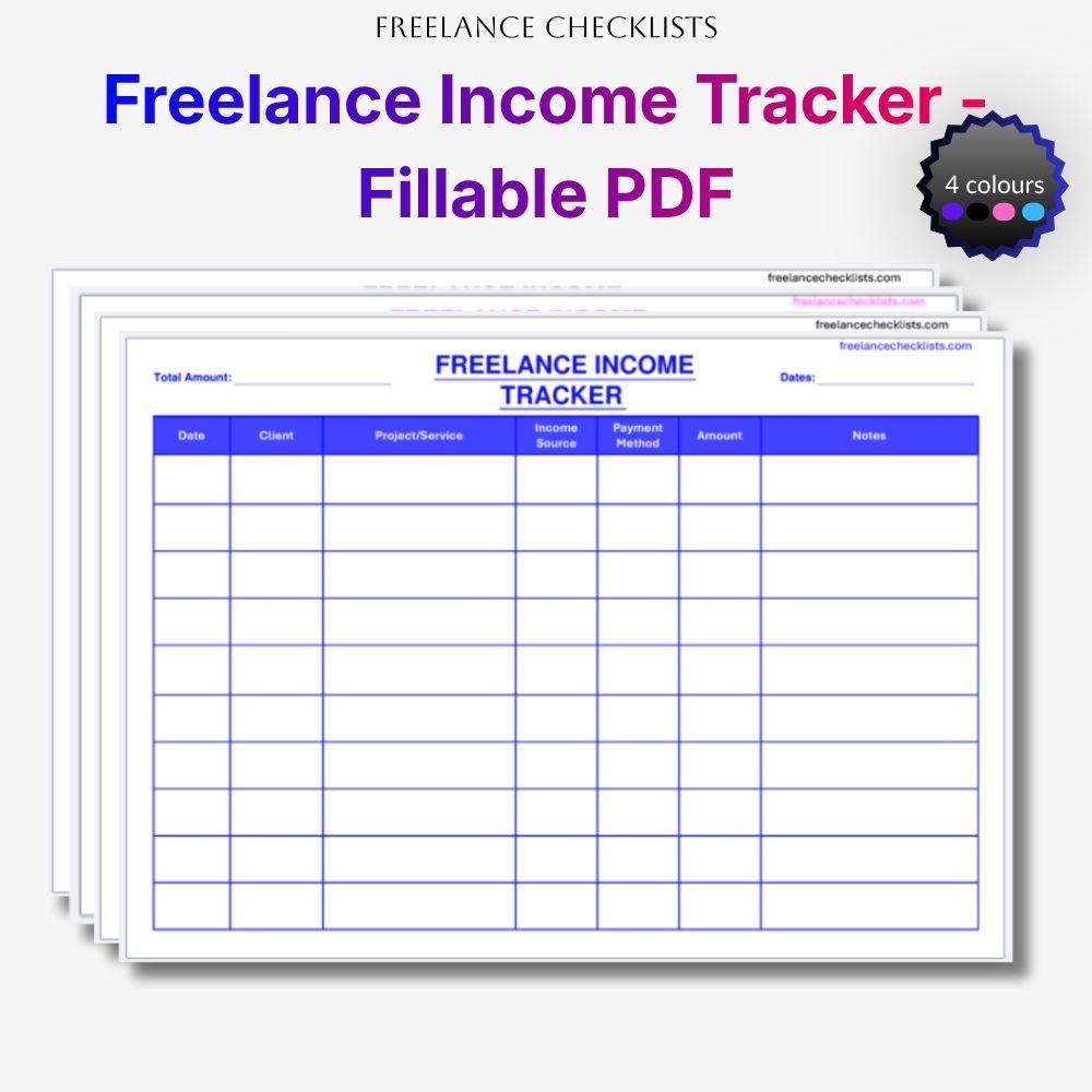 Freelance Income Tracker