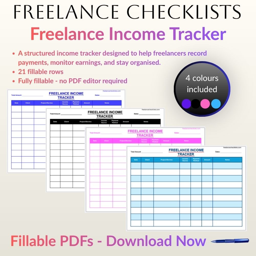 Freelance Income Tracker
