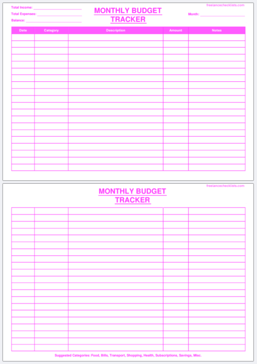 Monthly Budget Tracker - Image 3