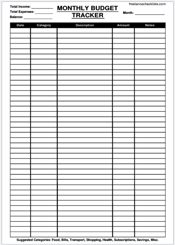 Monthly Budget Tracker - Image 6