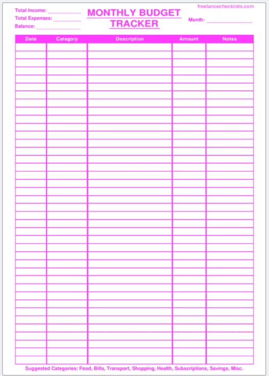 Monthly Budget Tracker - Image 7
