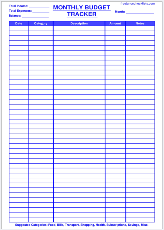 Monthly Budget Tracker - Image 8