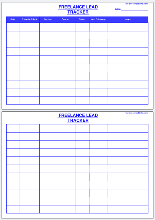 Freelance Lead Tracker - Image 4