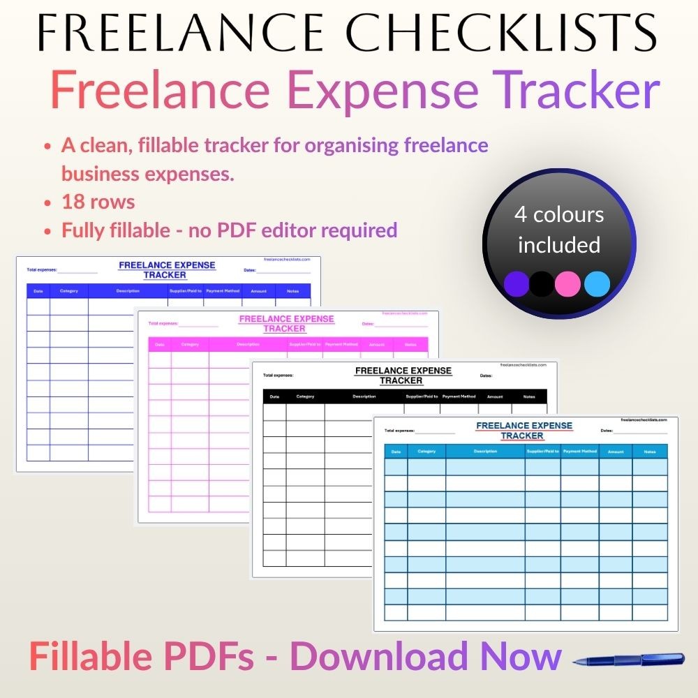 Freelance Expense Tracker