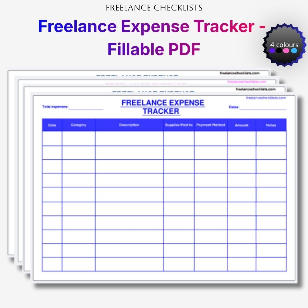 Freelance Expense Tracker