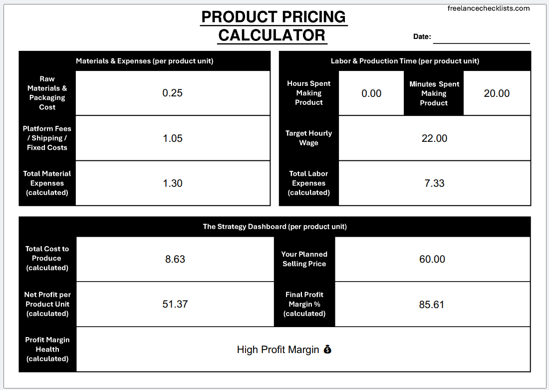 Product Pricing Calculator - Image 3