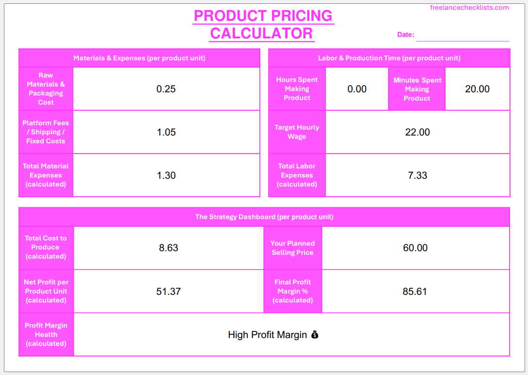 Product Pricing Calculator - Image 4