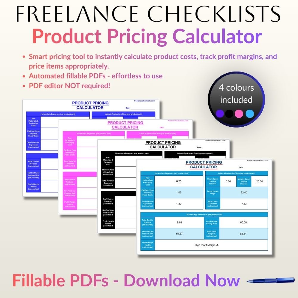 Product Pricing Calculator
