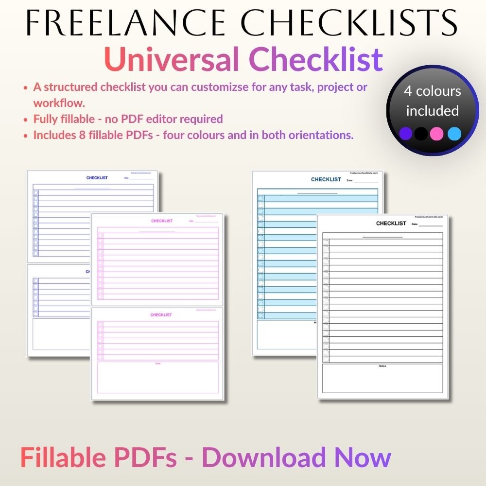 Universal Checklist